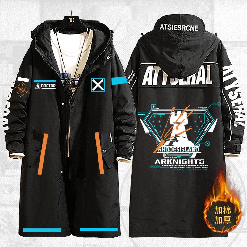 معطف Arknights Creative and Un - مراجعة Anime Kingdom Merchandise وسعره